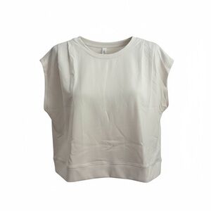 Lou & Grey Cream Top and Shorts Lounge Set